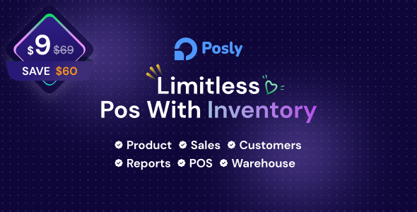 Posly  Pos with inventory Management System