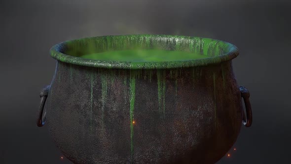 Vat Of Boiling Witch Potion