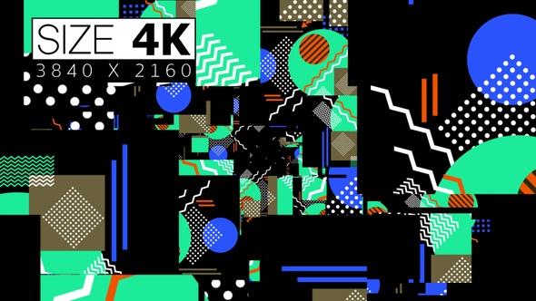 Geometric Pop Background 02 alt