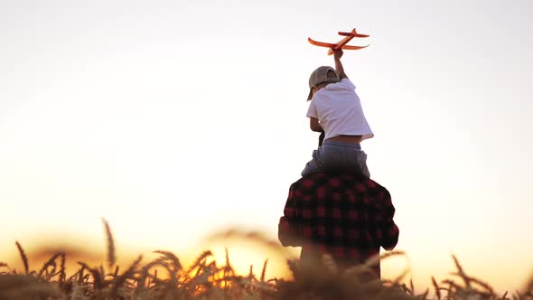 Father and Son Play alt