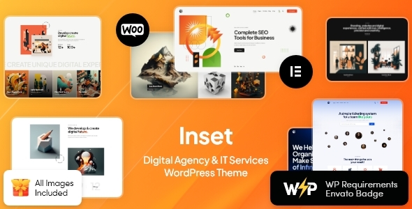 Inset – Digital Agency & IT Services WordPress Theme