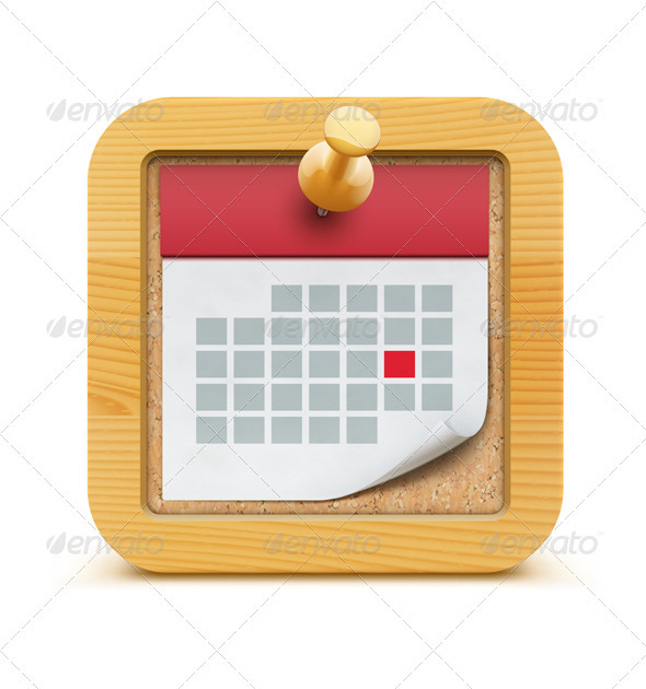 Calendar Icon - Objects Vectors