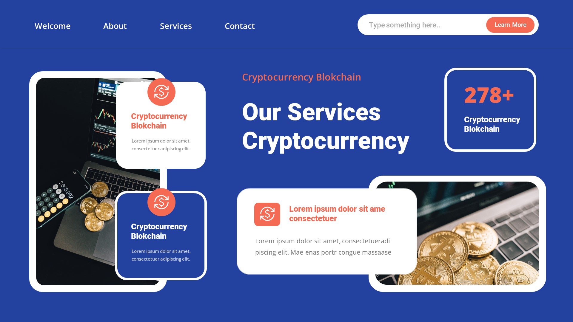 Mining - Cryptocurrency & Blokchain Keynote Template, Presentation ...