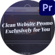 Website Promo Web Presentation Mogrt - VideoHive Item for Sale