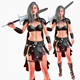 DECIMA Legionary Female Girl Warrior Character