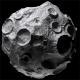 High-precision 3D model of asteroid meteorites A1A