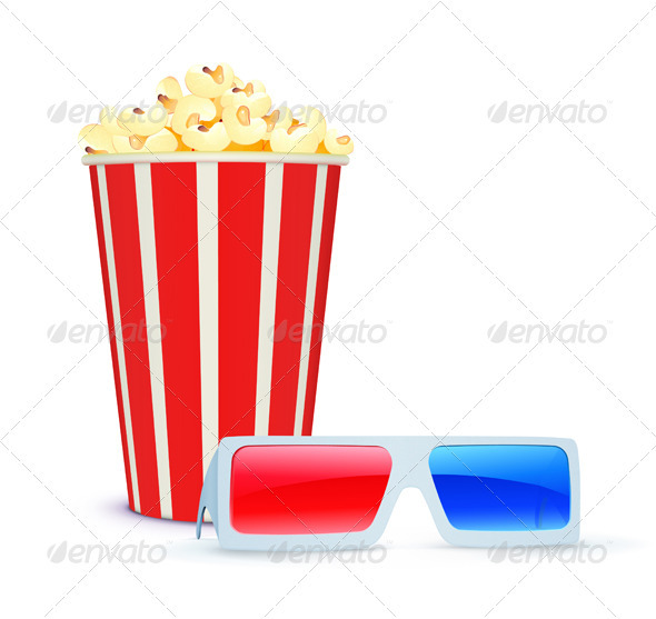 Cinema Background - Objects Vectors