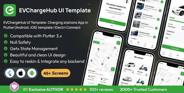 flutter ev charger station banner