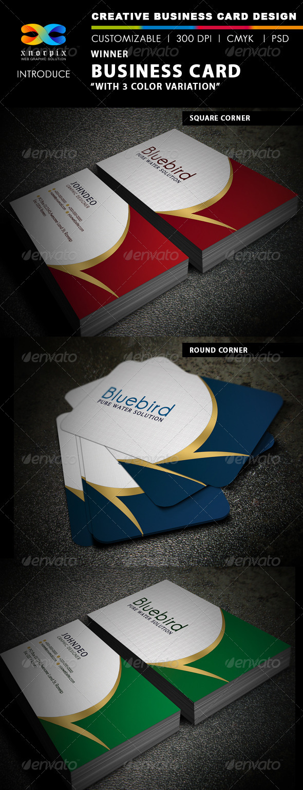 Winner Business Card