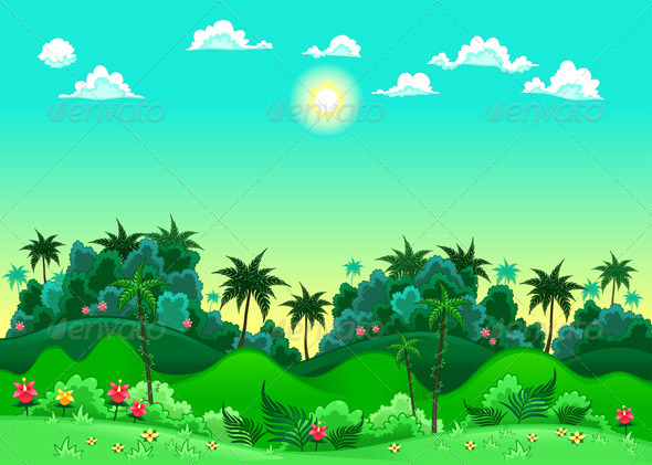 Green Forest. - Landscapes Nature