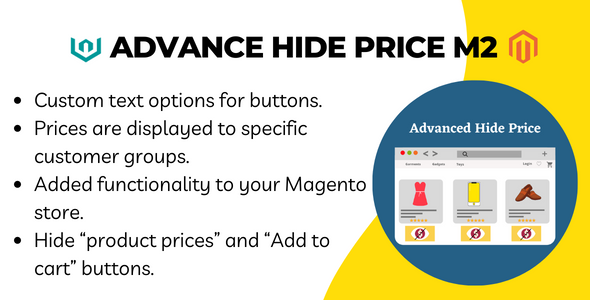 Advanced Hide Price Extension By Webiators
