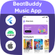 BeatBuddy UI Template Streaming music online App in Flutter Android iOS template SongSift App