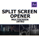 Split Screen Opener - Multiscreen Intro - Promo - VideoHive Item for Sale