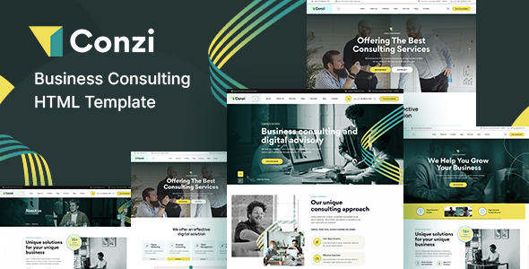[DOWNLOAD]Conzi - Business Consulting HTML Template