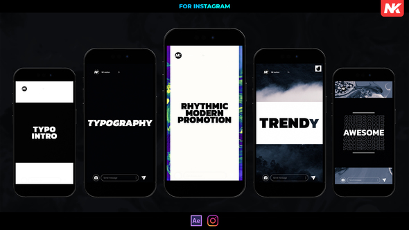 Instagram Reels Typography Promo