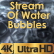Stream Of Water Bubbles - VideoHive Item for Sale