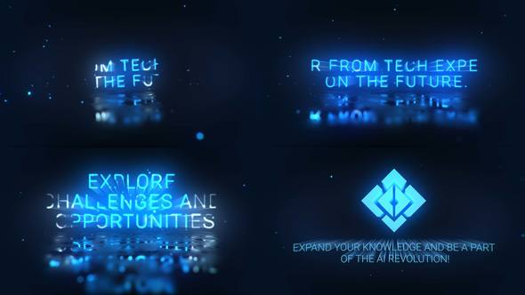 Future Technology Conference Promo Titles template preview