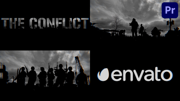 The Conflict Logo for Premiere Pro