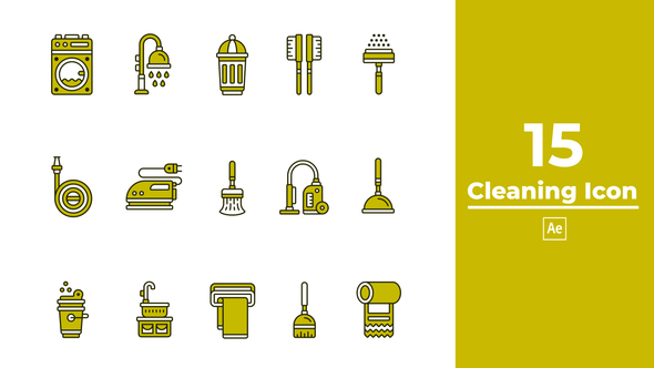 Cleaning Icon After Effect