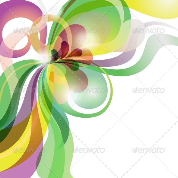 Abstract Love Theme Colorful Festive Background - Birthdays Seasons/Holidays