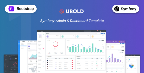 Ubold - Symfony Admin & Dashboard Template