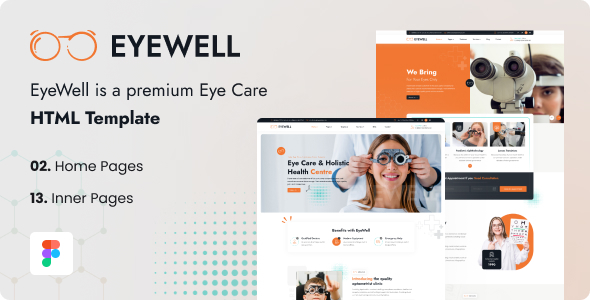 [DOWNLOAD]EyeWell - Eyecare & Optometrist HTML5 Template