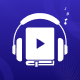 AudiBooks Flutter Full UI KIt Audio Ebook Flutter UI Tamplate