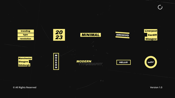 Stylish Titles | AE Titles template preview