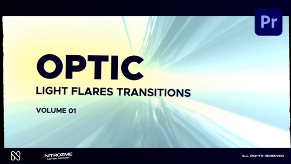 Optic Light Flares Transitions Vol. 01 for Premiere Pro