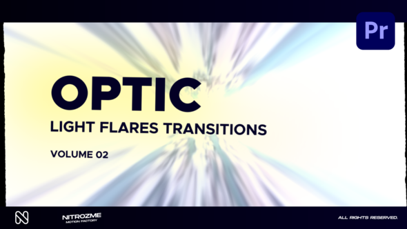 Optic Light Flares Transitions Vol. 02 for Premiere Pro