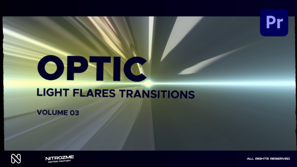 Optic Light Flares Transitions Vol. 03 for Premiere Pro