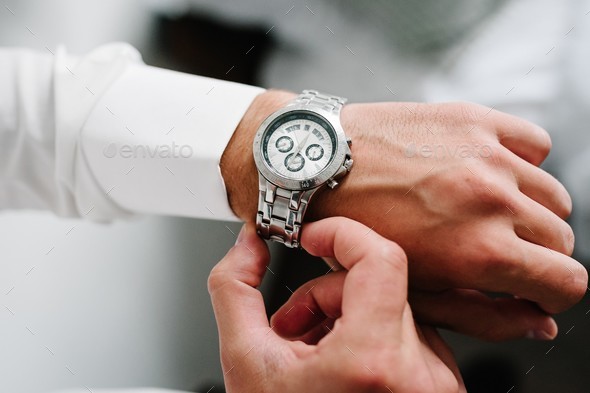 Premium Photo | Accessory luxury watch businessman wrist status and  reputation concept