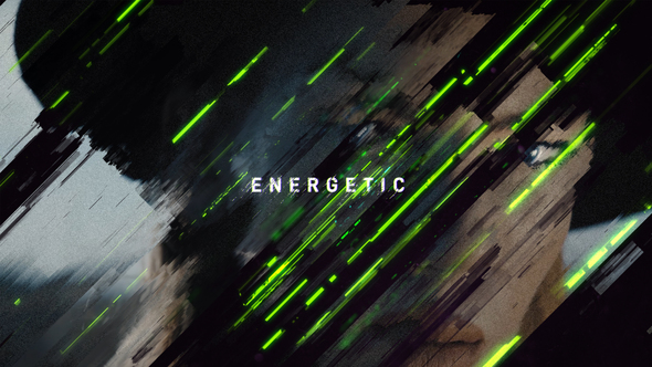 Energetic | Glitch Video Opener