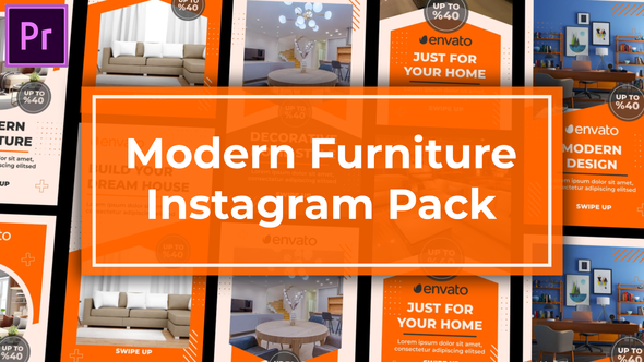 Furniture Commercial Instagram Story Reel | MOGRT