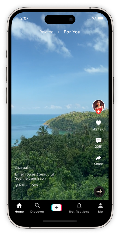 TikTok Clone App Template in Ionic - Short Video Creating App Template ...