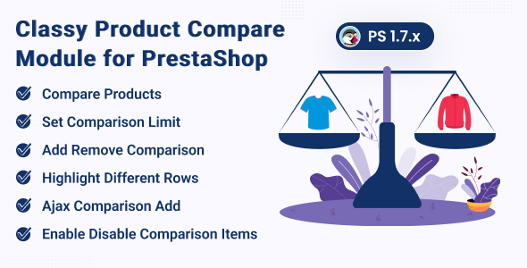 Classy Product Comparison for PrestaShop