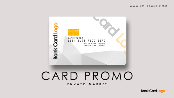 Bank Credit Card Premiere Pro template preview