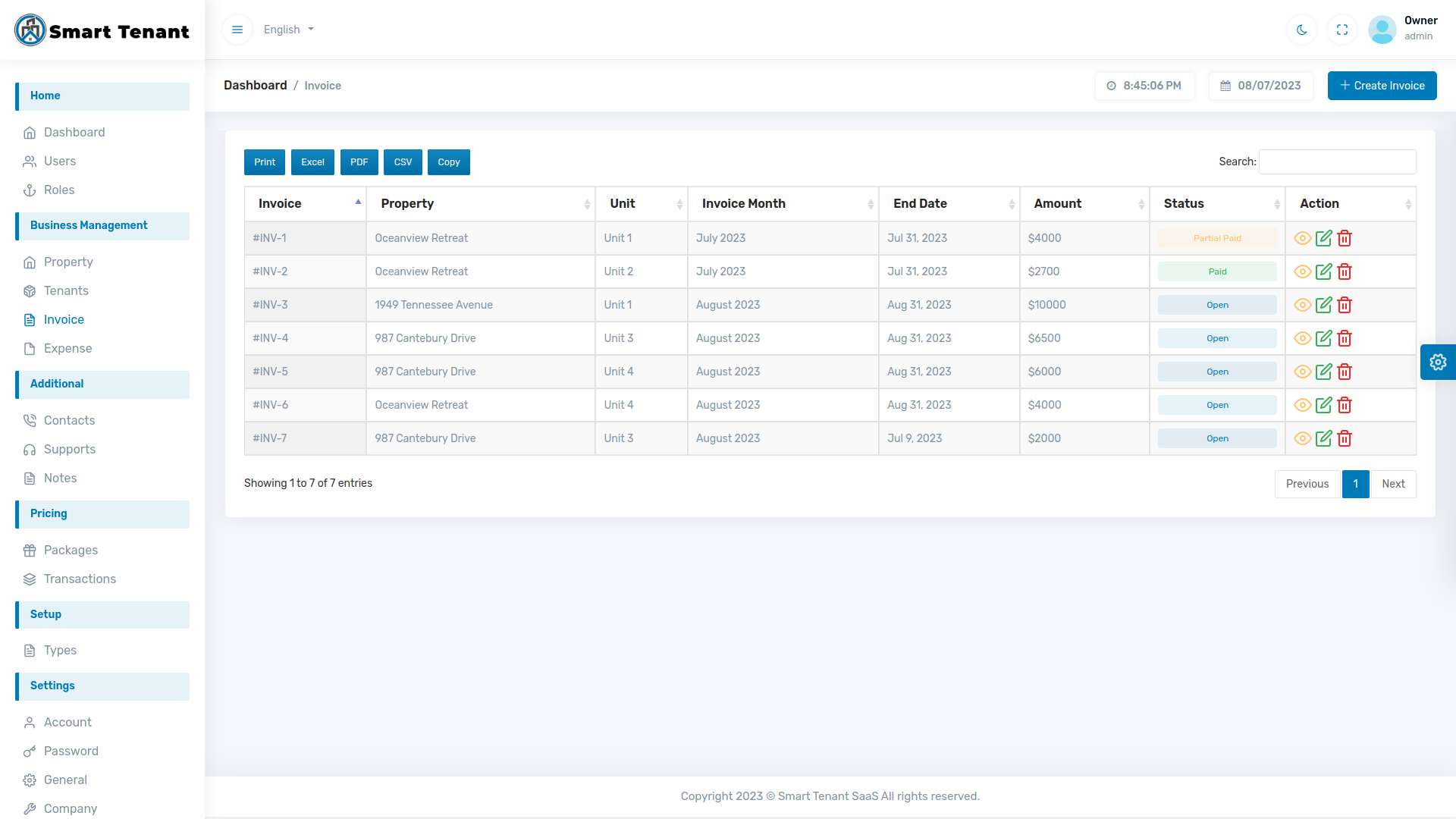 Smart Tenant SaaS - Property Management System by smartwebinfotech