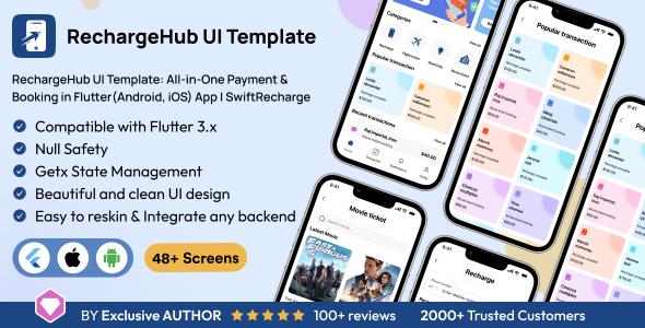 flutter recharge app banner