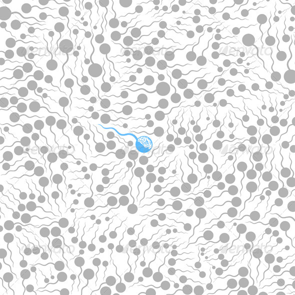 Background Spermatozoon2 - Miscellaneous Vectors