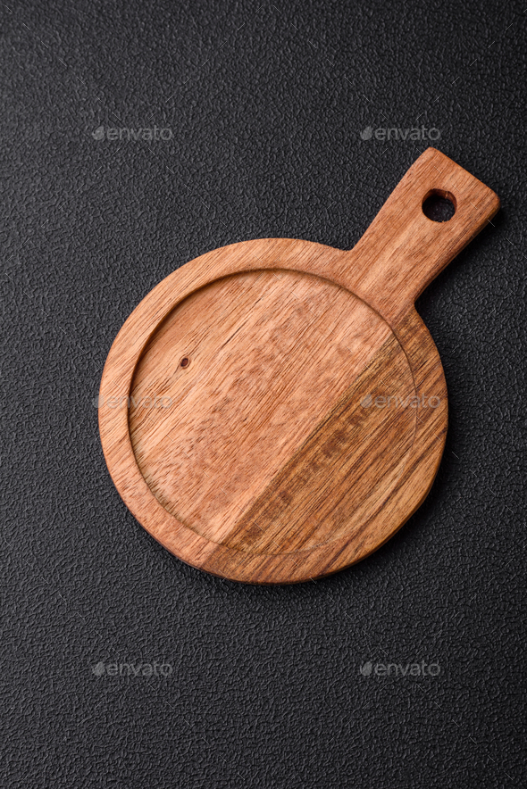 Round Kitchen Wood Cutting Board