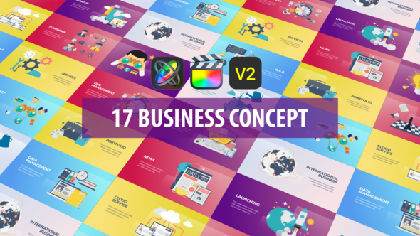 Business Concept Animation | Apple Motion & FCPX