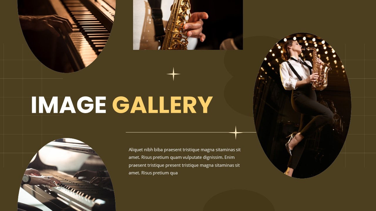 Jazz Festival PowerPoint Template, Presentation Templates | GraphicRiver