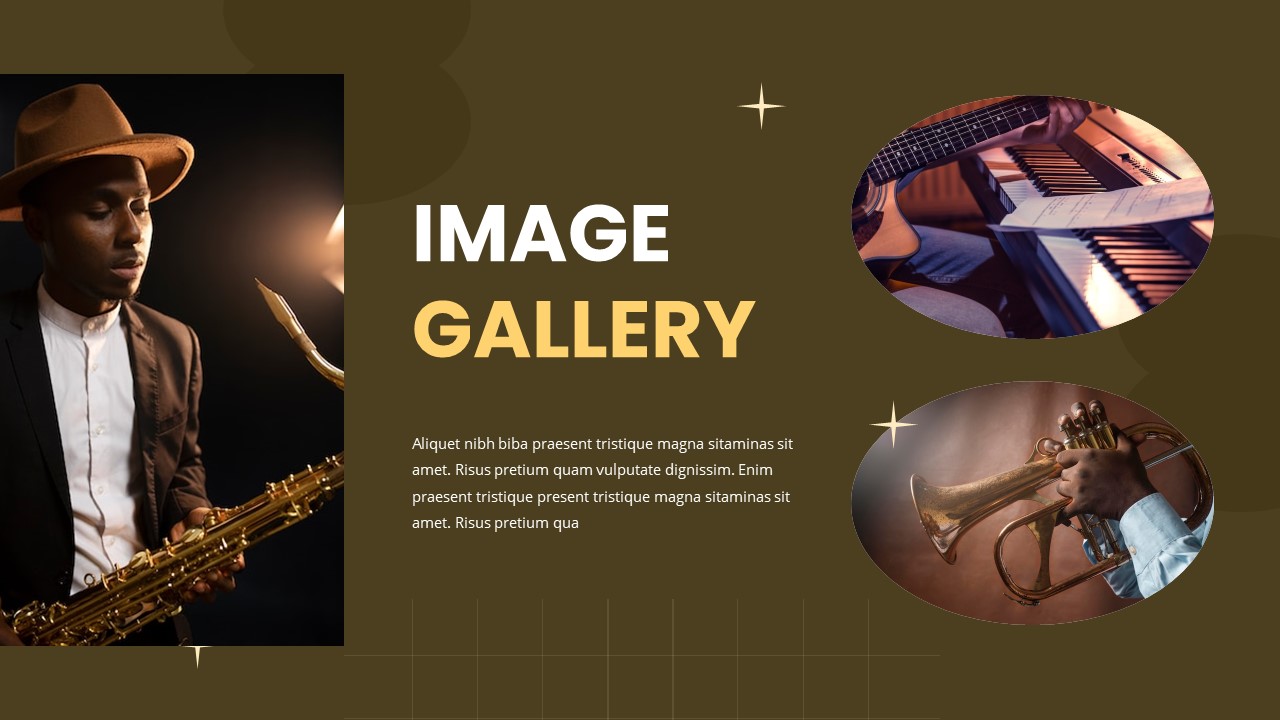 Jazz Festival PowerPoint Template, Presentation Templates | GraphicRiver
