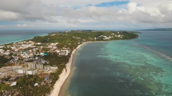 Tropical Beach with and Turquoise Sea alt