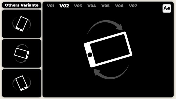 Rotate Your Phone | AE Elements template preview