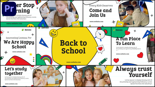 Back to School | Kids Education Promo | MOGRT