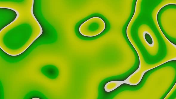 Abstract VJ LOOP neon green and yellow flickering motion graphic.