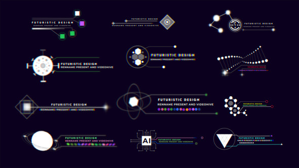 Science Ficton Lower Thirds V 0.2