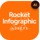 Rocket Infographic Asset Illustrator